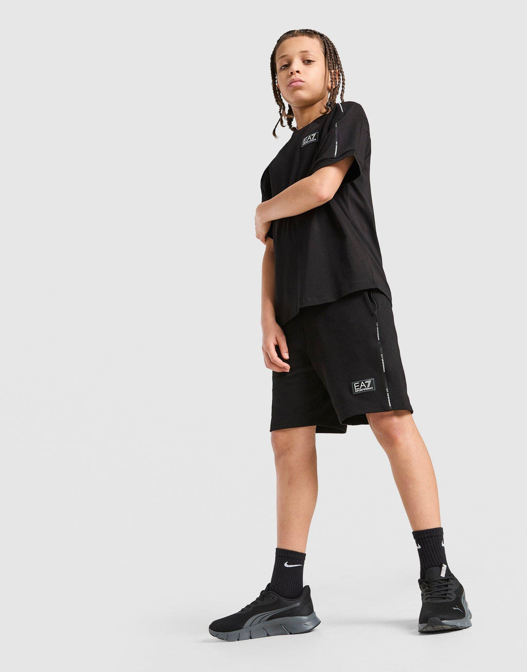 Tape Shorts Junior's