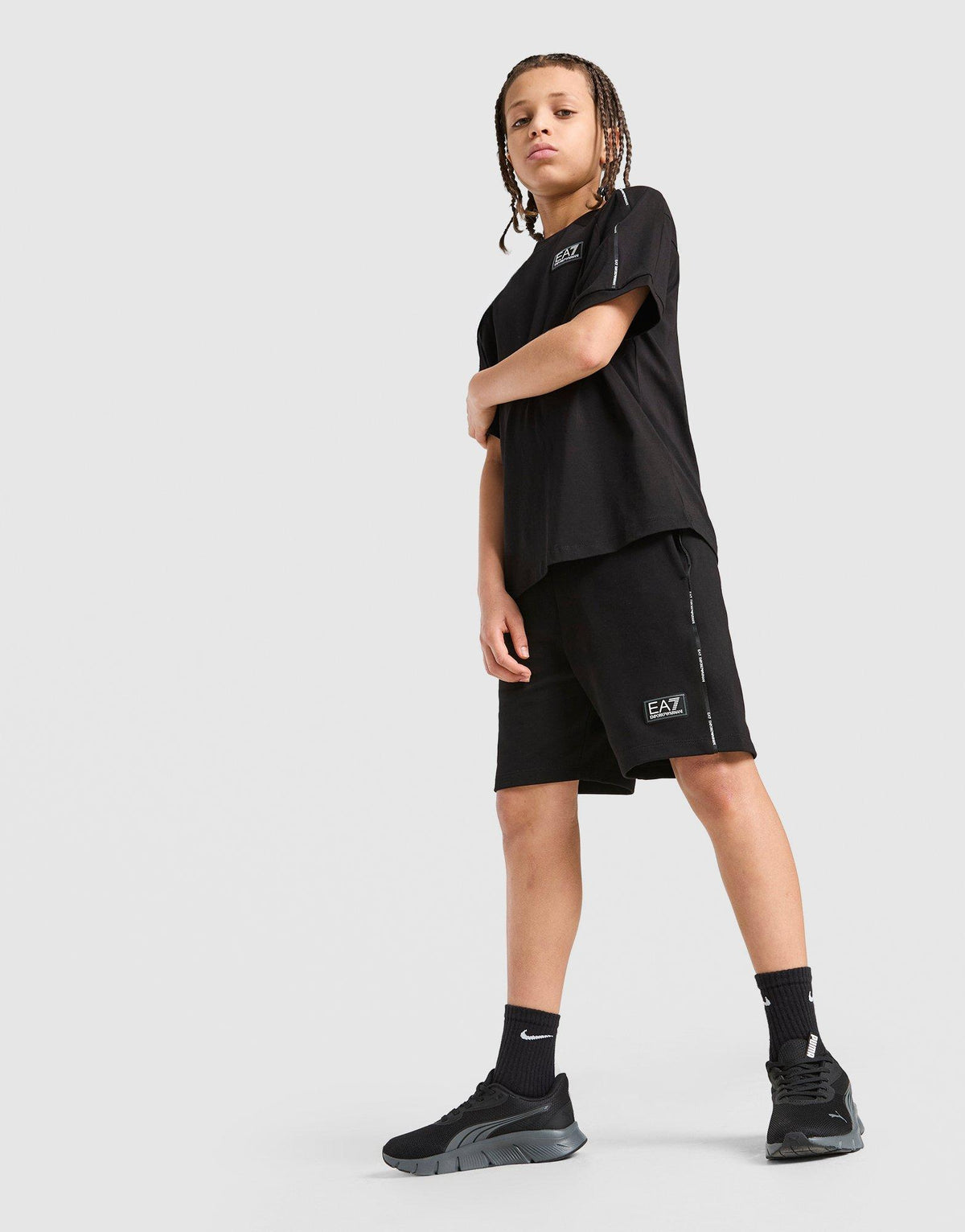 Tape Shorts Junior's