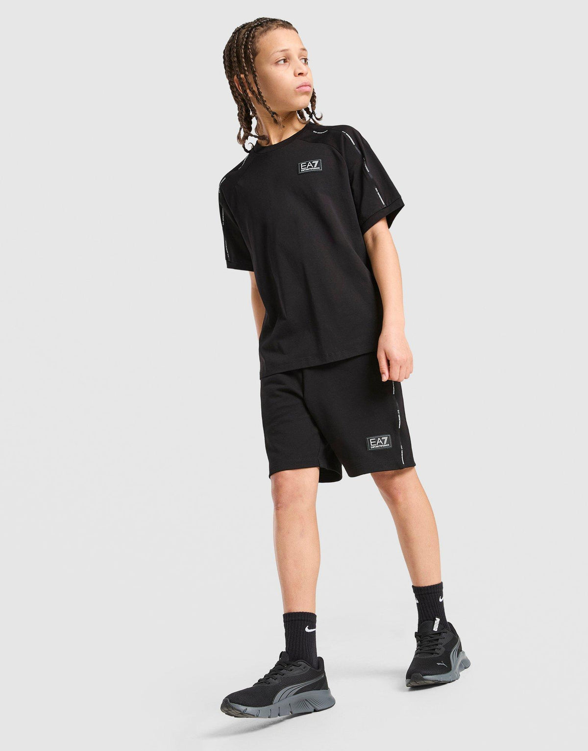 Tape Shorts Junior's