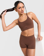 Cotton Seamless Sports Bra