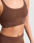 Cotton Seamless Sports Bra