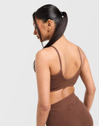 Cotton Seamless Sports Bra