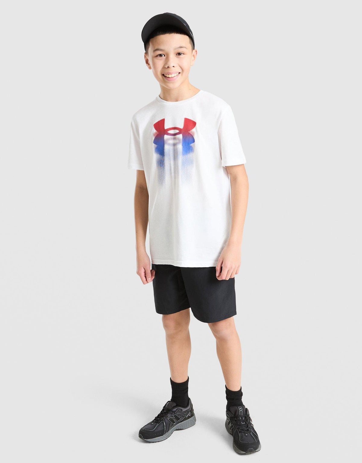 Logo Blur T-Shirt Junior