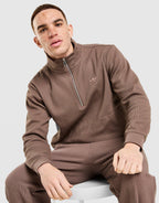 Waffle 1/4 Zip Sweatshirt