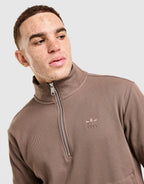 Waffle 1/4 Zip Sweatshirt