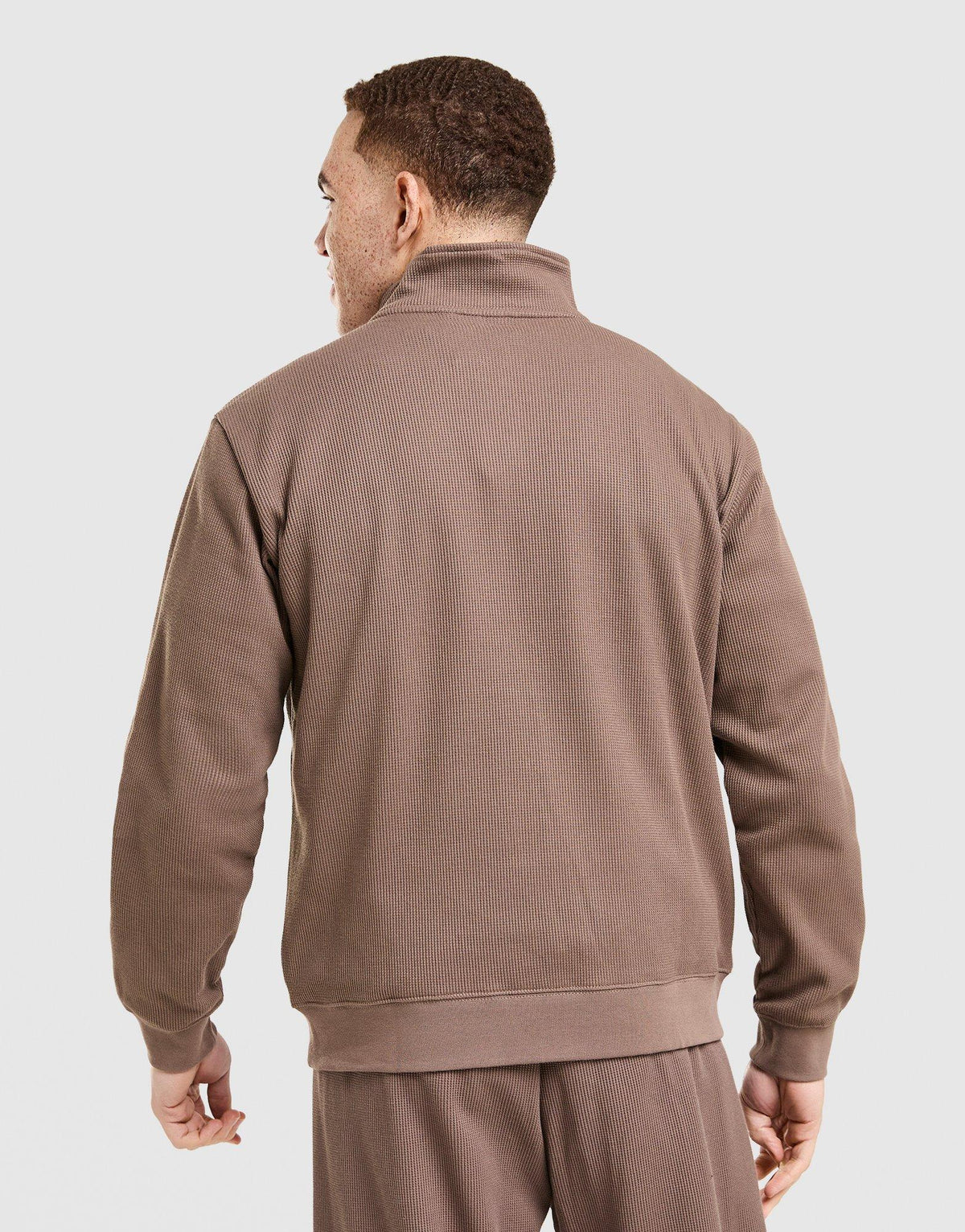 Waffle 1/4 Zip Sweatshirt