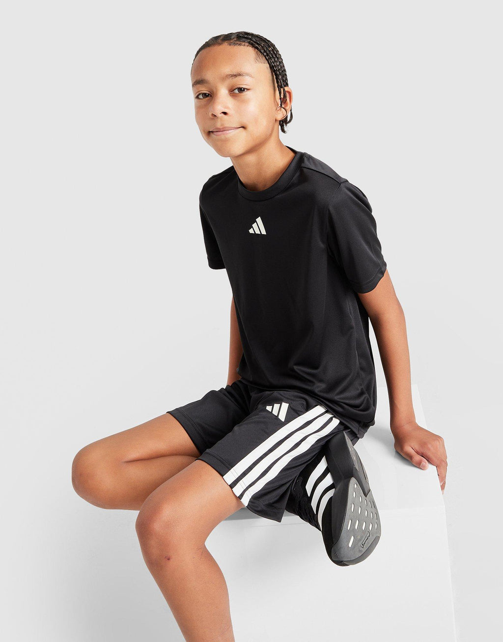 Badge of Sport Core T-Shirt/Shorts Set Junior