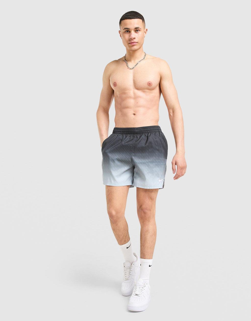 Fade All Over Print Swim Shorts