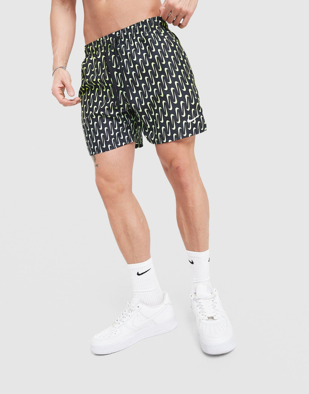 Swoosh Link Fade Swim Shorts