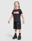 Grid T-Shirt/Shorts Set Children