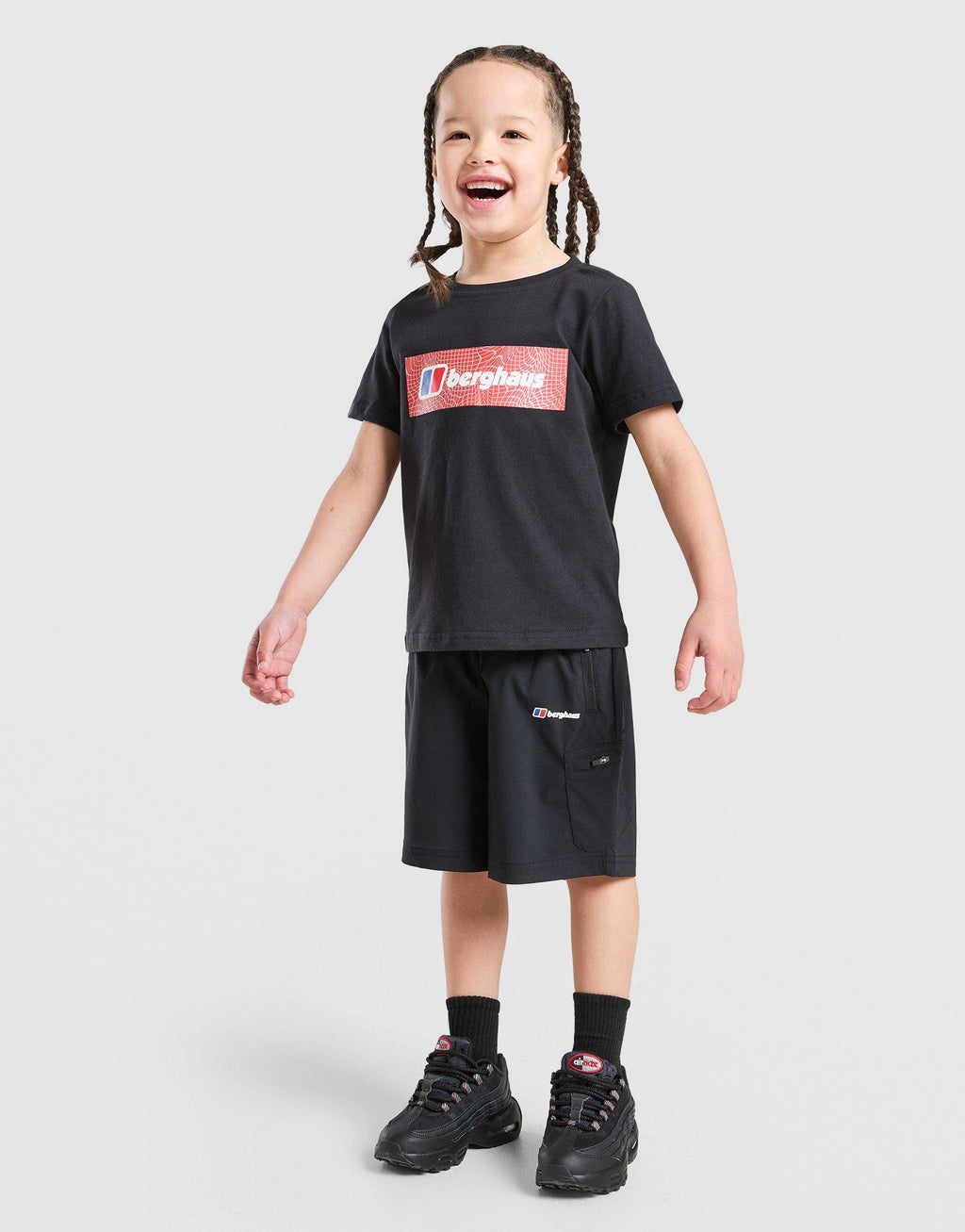 Grid T-Shirt/Shorts Set Children