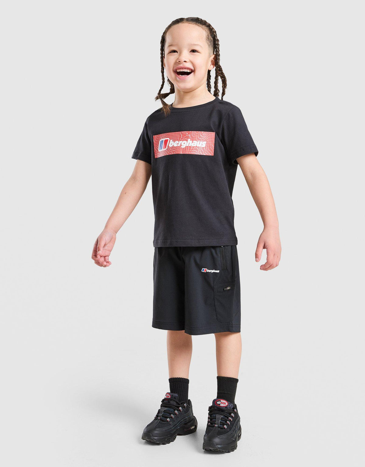 Grid T-Shirt/Shorts Set Children