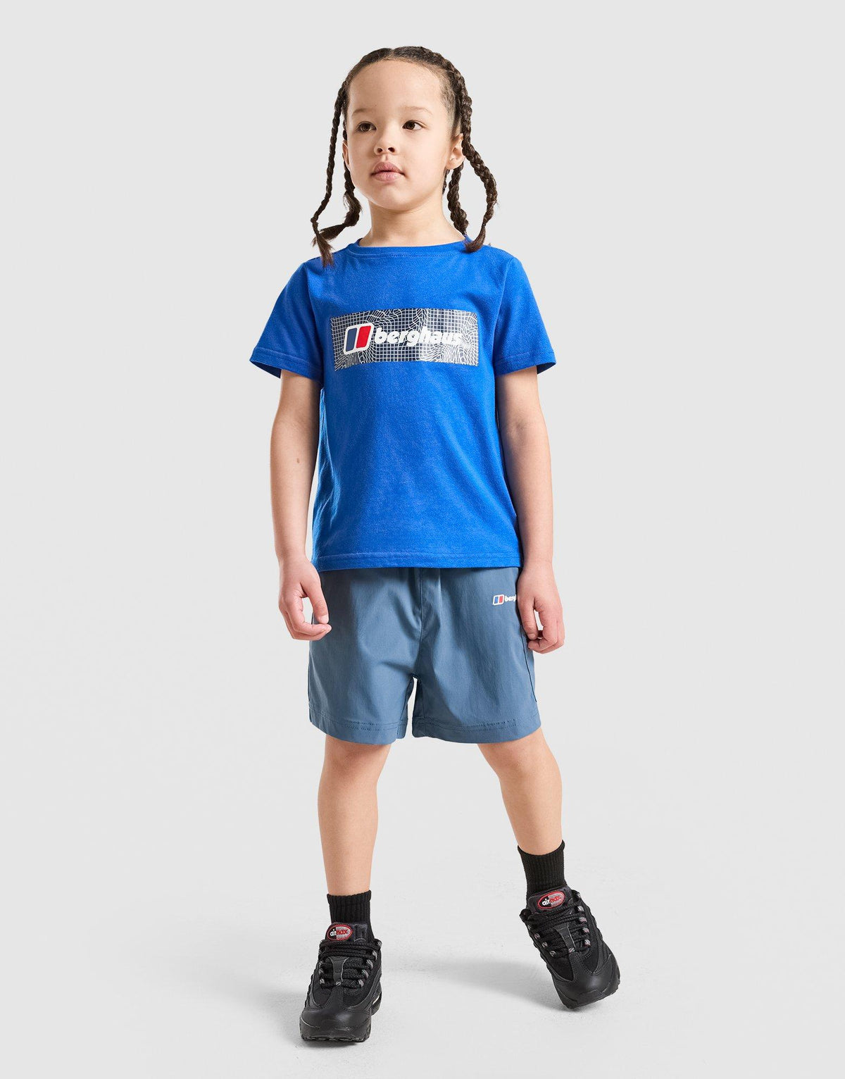 Grid T-Shirt/Shorts Set Children