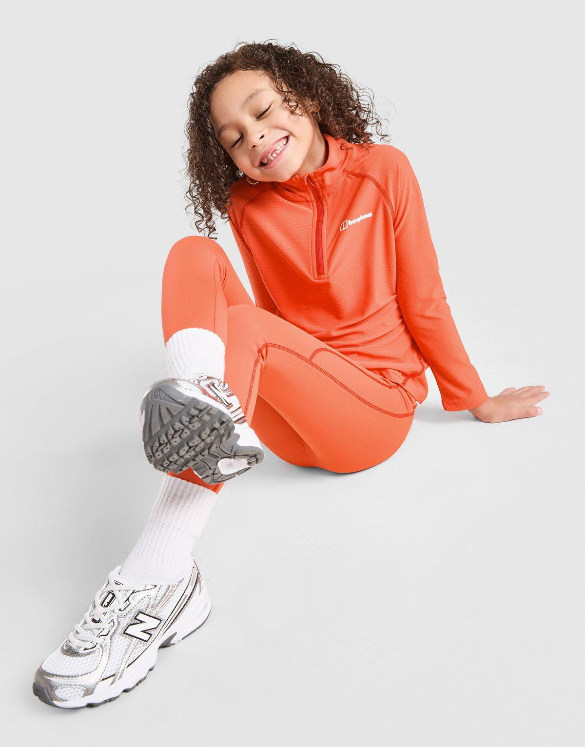Girls' Stride 1/4 Zip/Leggings Set Children