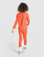 Girls' Stride 1/4 Zip/Leggings Set Children