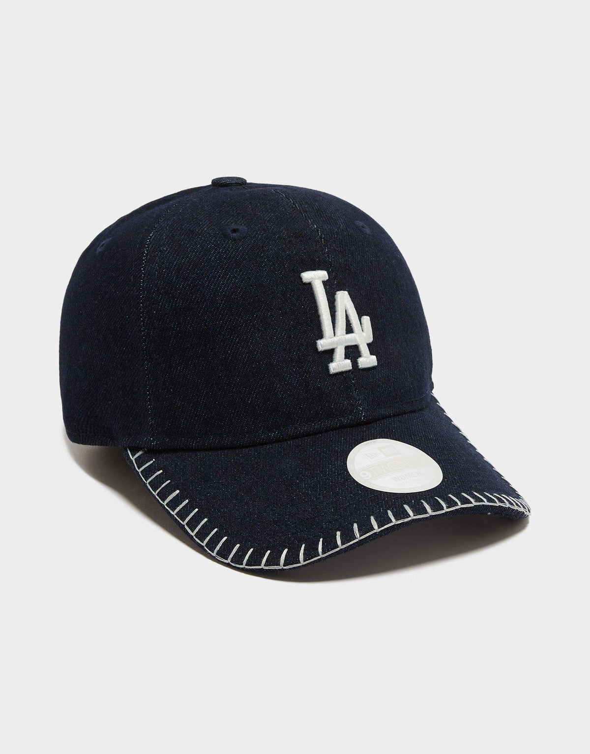 MLB LA Dodgers Contrast Stitch 9TWENTY Denim Cap