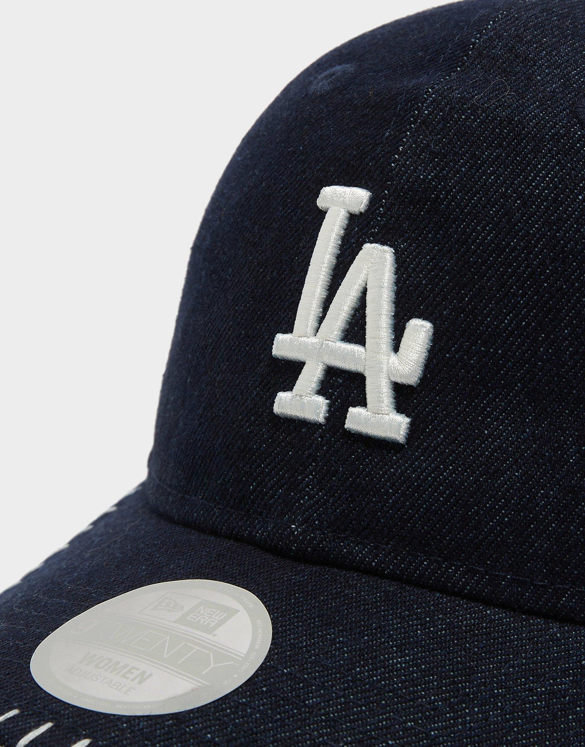 MLB LA Dodgers Contrast Stitch 9TWENTY Denim Cap