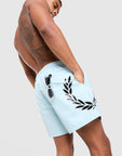 Side Laurel Wreath Swim Shorts