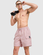 Badge Cargo Swim Shorts