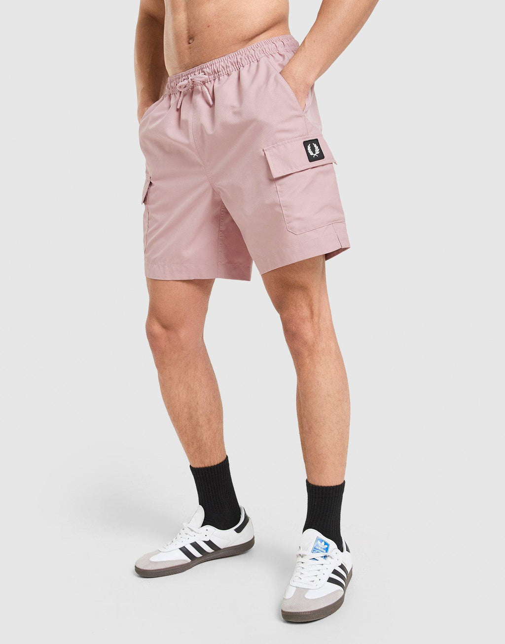 Badge Cargo Swim Shorts