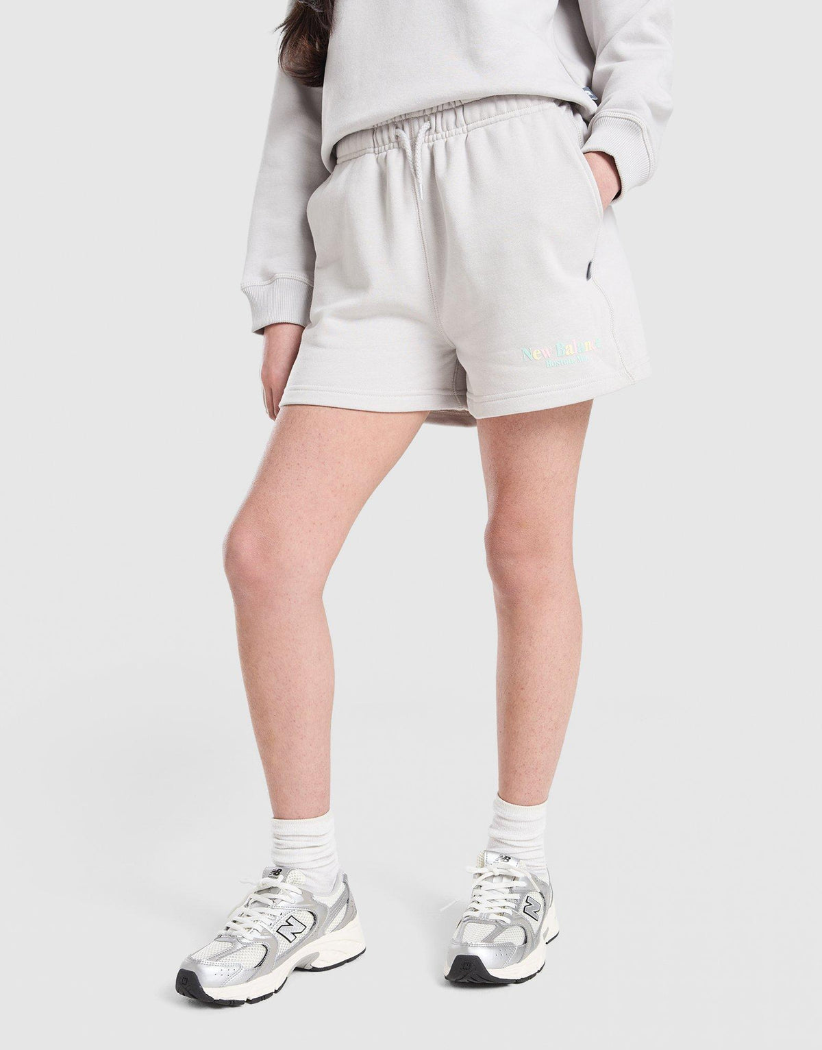 Girls' Tonal Logo Shorts Junior
