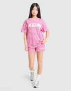 Girls' Stripe Boyfriend T-Shirt Junior