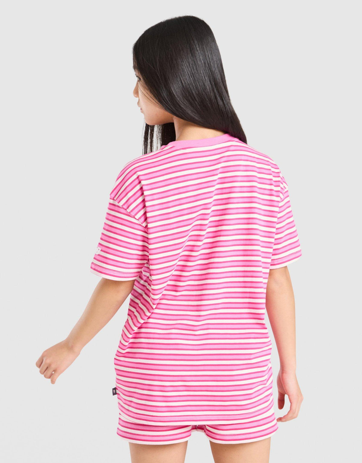 Girls' Stripe Boyfriend T-Shirt Junior