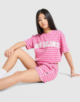 Girls' Stripe Shorts Junior