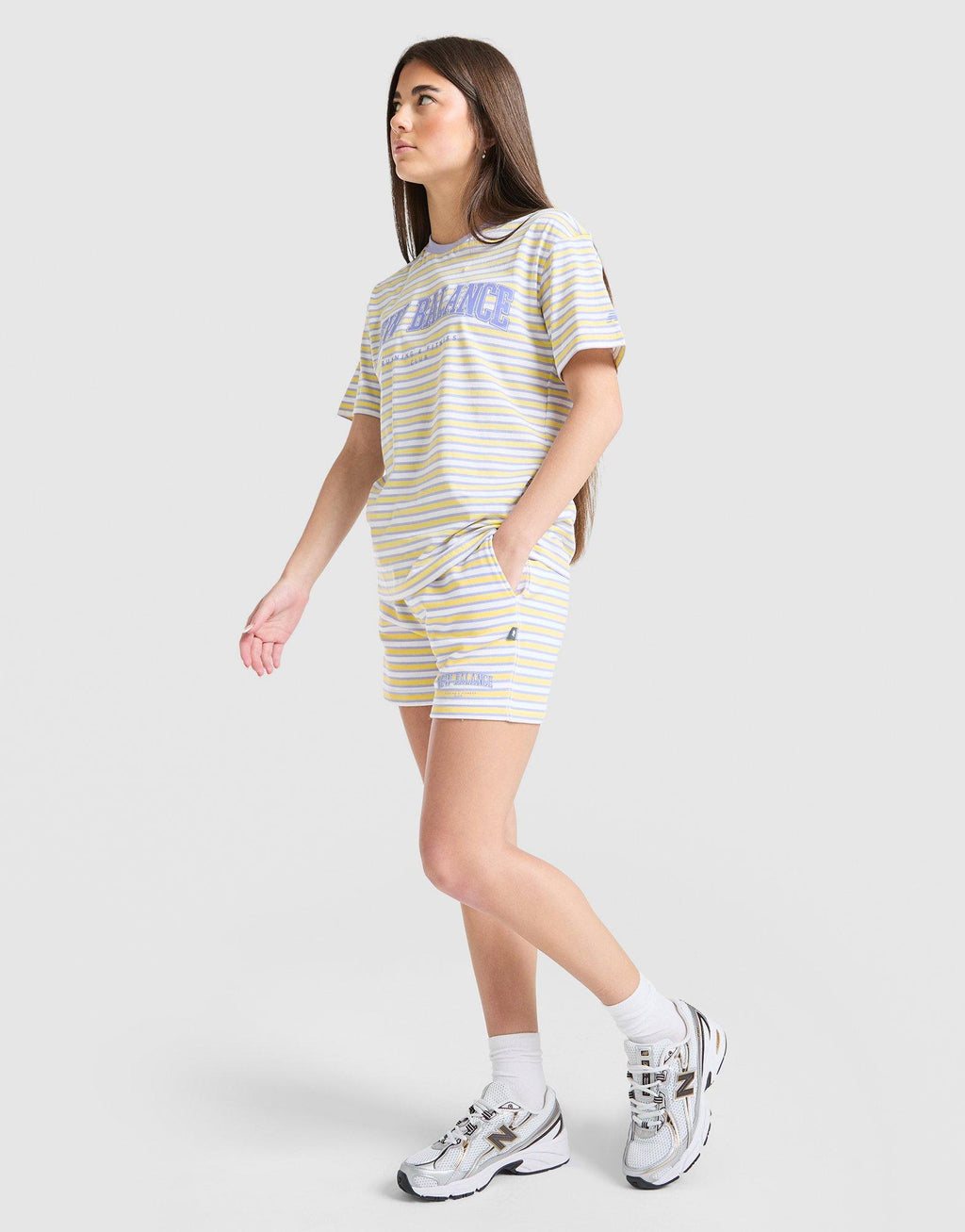 Girls' Stripe Shorts Junior