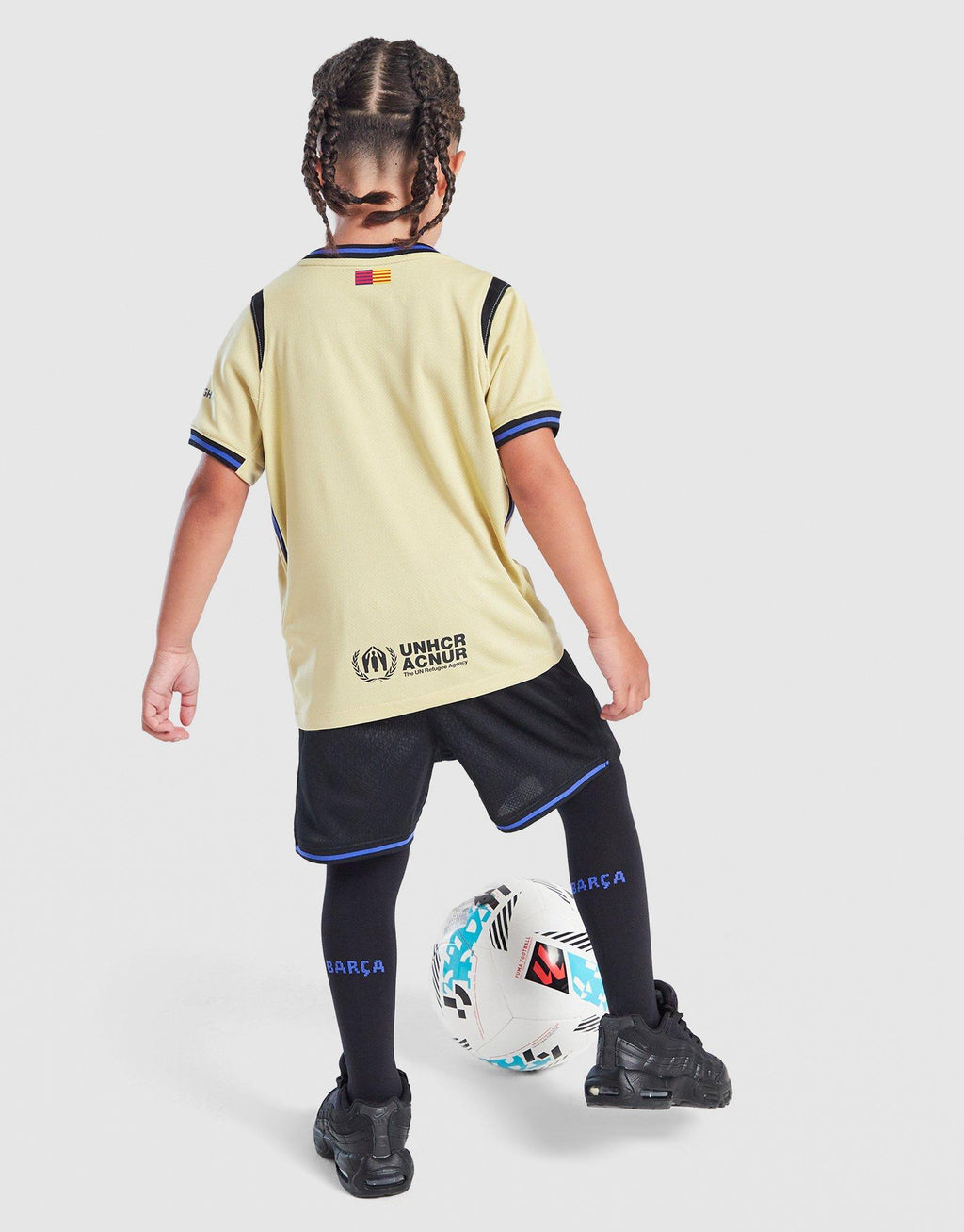 FC Barcelona 2025/26 Away Kit Children