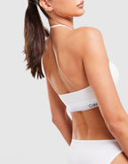 Icon Cotton Halter Bralette