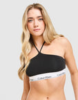 Icon Cotton Halter Bralette