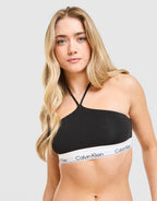 Icon Cotton Halter Bralette
