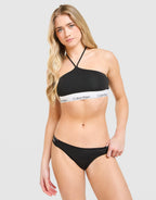 Icon Cotton Halter Bralette