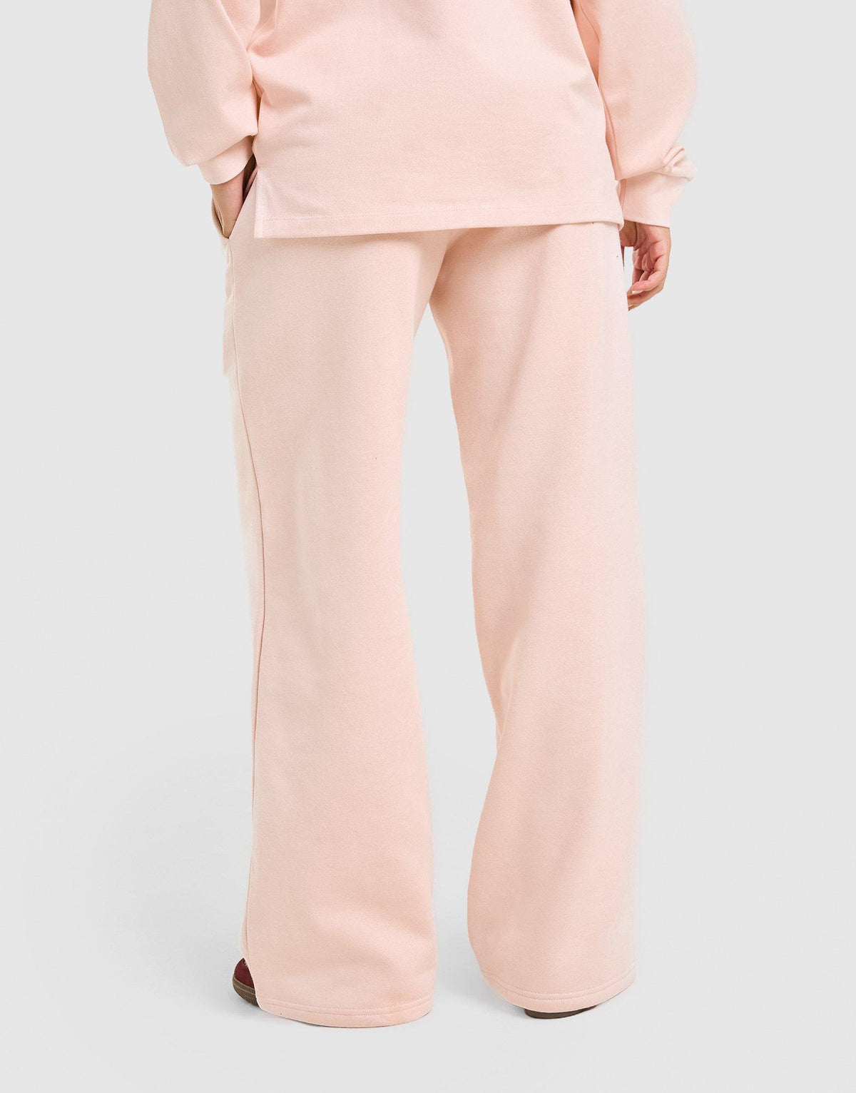 Emblem Wide Leg Joggers