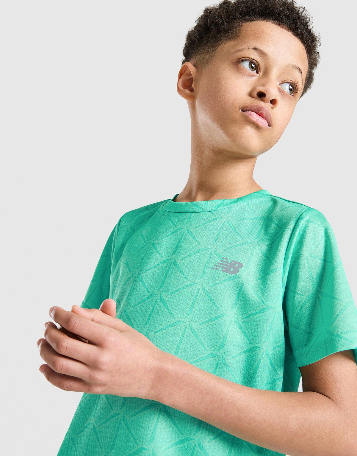 Geometric Poly T-Shirt Junior