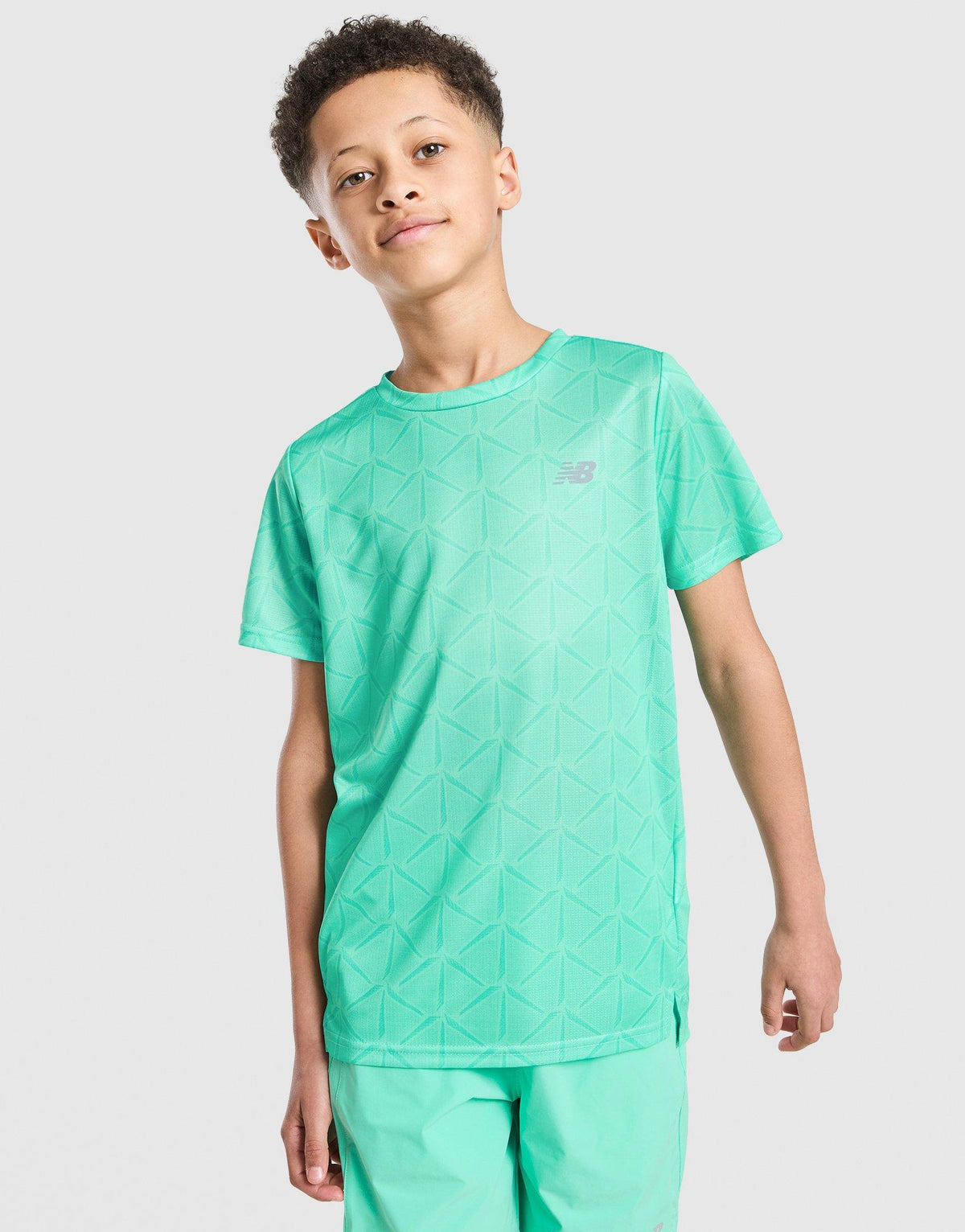 Geometric Poly T-Shirt Junior
