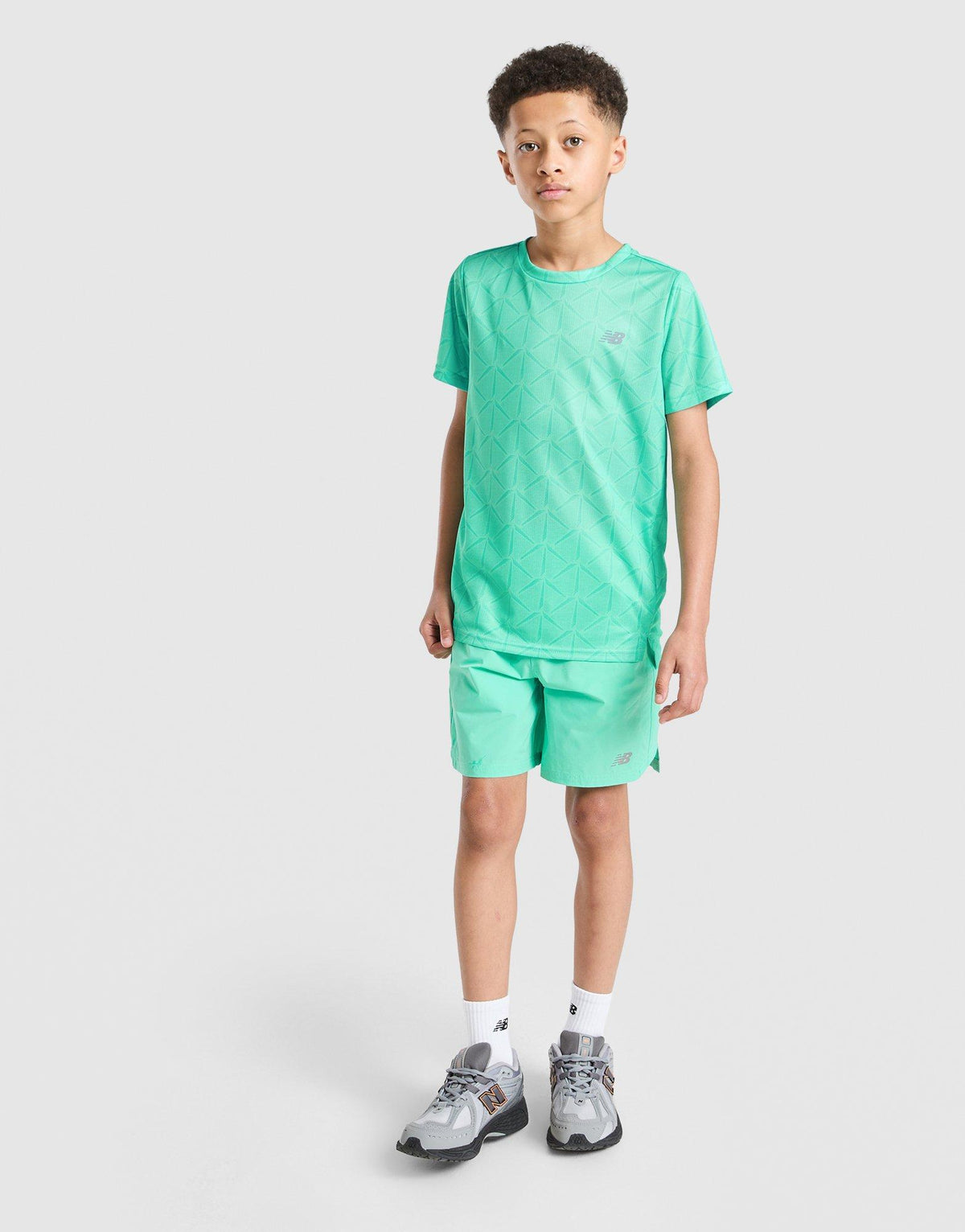 Geometric Poly T-Shirt Junior