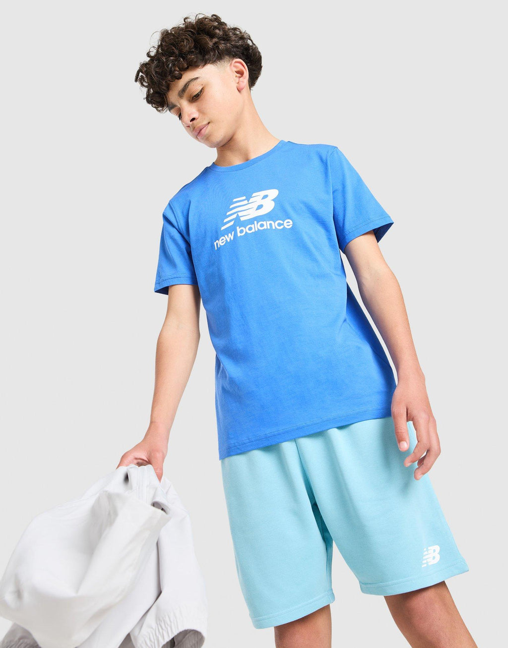 Large Logo T-Shirt/Shorts Set Junior