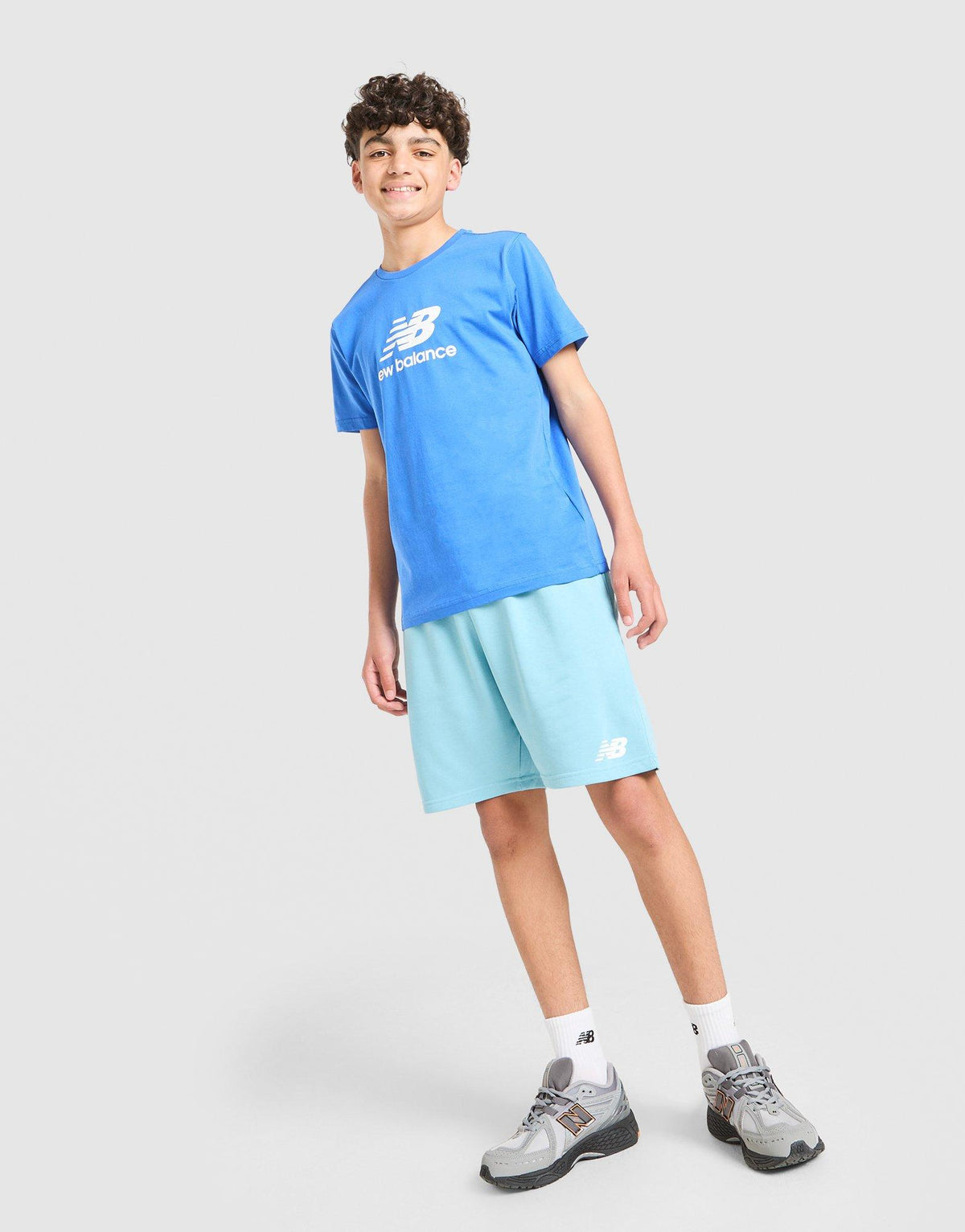 Large Logo T-Shirt/Shorts Set Junior