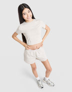 Girls' Logo T-Shirt/Shorts Set Junior