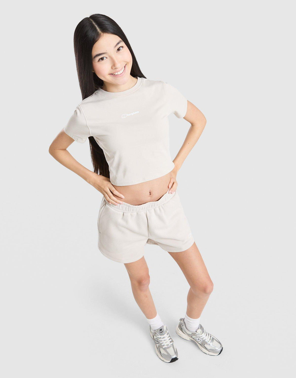 Girls' Logo T-Shirt/Shorts Set Junior