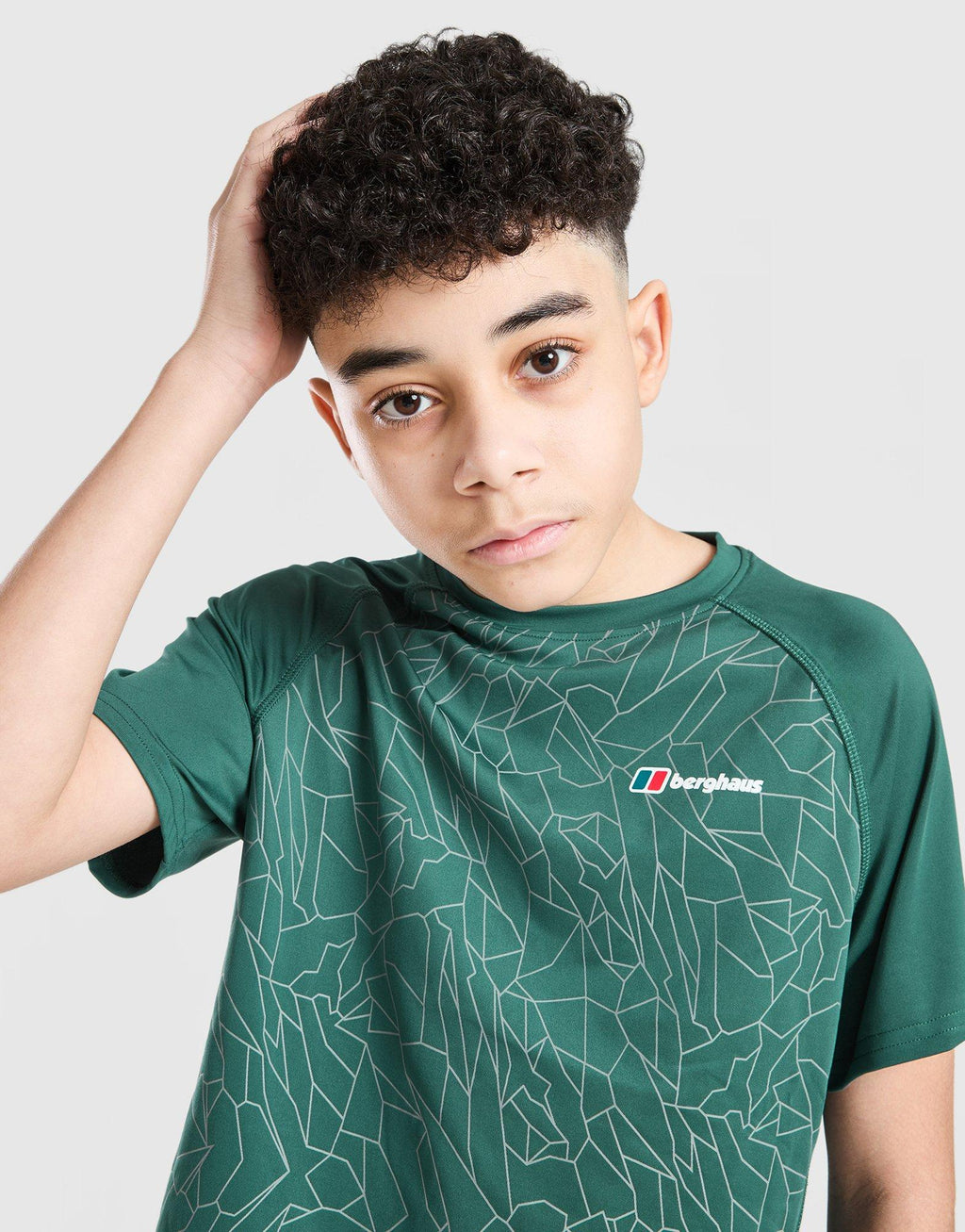All Over Print Grid V2 T-Shirt Junior