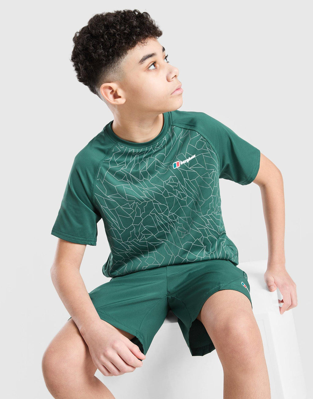 All Over Print Grid V2 T-Shirt Junior