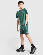 All Over Print Grid Shorts V2 Junior