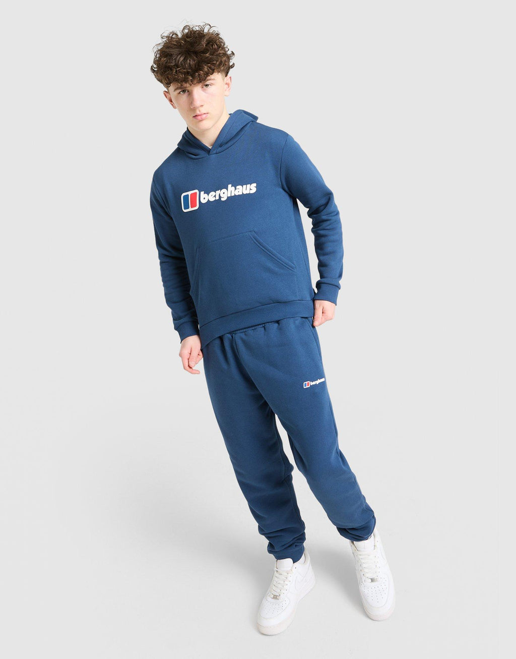 Large Logo Hooded Tracksuit Junior
