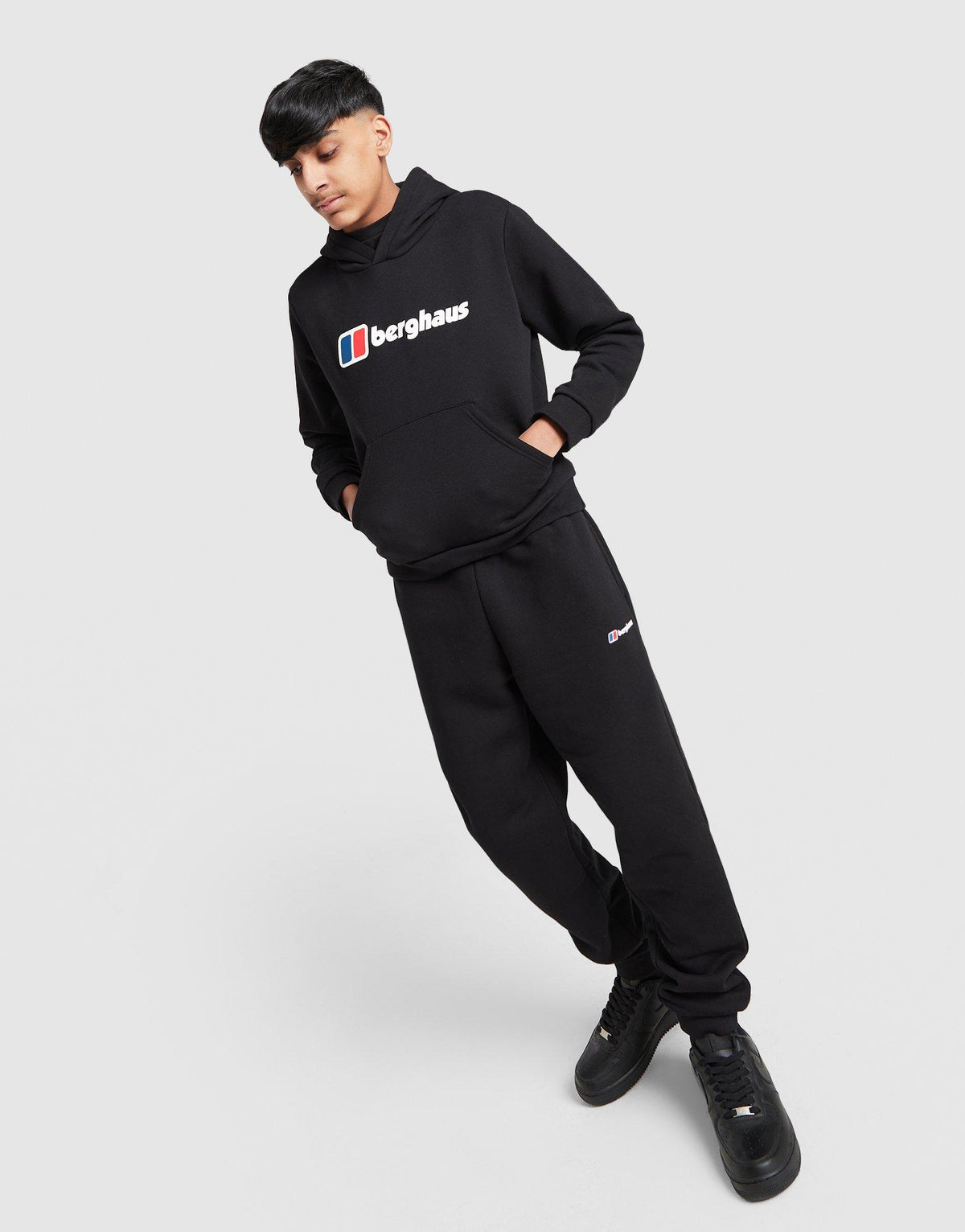 Large Logo Hooded Tracksuit Junior