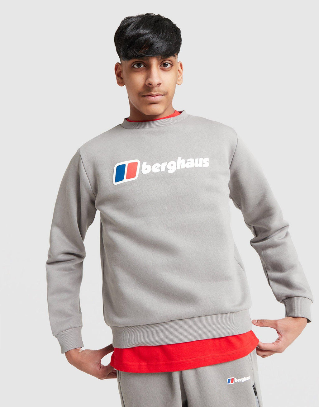 Large Logo Crew Sweatshirt Junior
