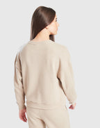 Girls' Ava Knit Crew Sweatshirt Junior's