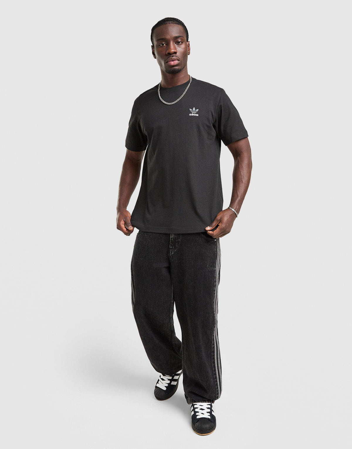 Multi Colour Contrast Logo T-Shirt
